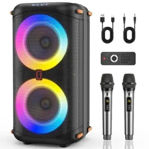 Portable Bluetooth PA Speaker with Microphone
